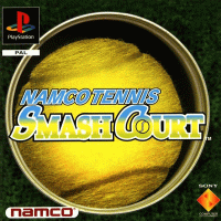 Namco Tennis Smash Court PAL Playstation PAL box art